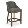 Edward Counter Stool Heather Green, Counter & Bar Stool by Moe's Home, 20" width x 37" height x 20.5" depth thumbnail 2