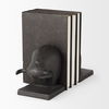 Tauro III (Set of 2) 10L x 5W Black Cast Aluminum Raging Bull Bookends thumbnail 6