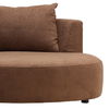 Sonia Chaise Sectional Brown thumbnail 5