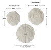 Ocean Gems Coral Wall Decor Set/3, by Uttermost, 1'9.75" width x 1'8.5" height x 3.5" depth thumbnail 3
