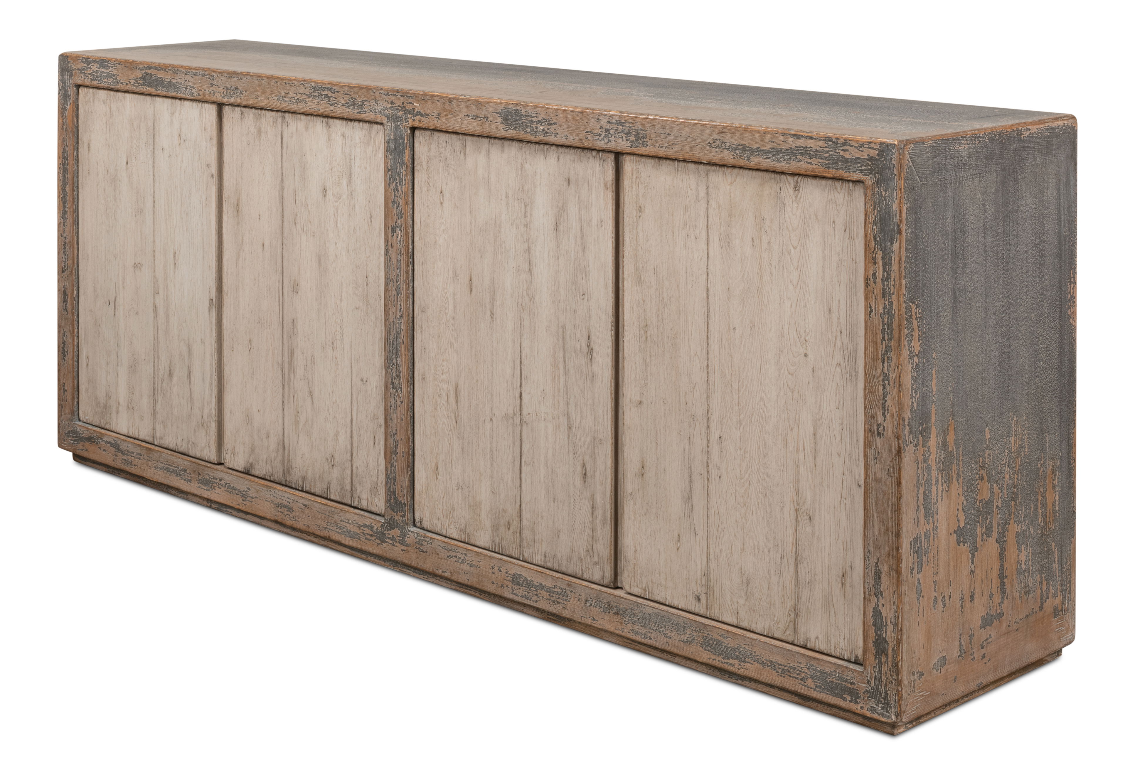St Martin Sideboard, Cabinets & Sideboard by Sarreid, 90" length x 20" width x 37" height View 7