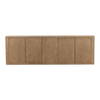 Leandra Sideboard Weathered Natural, Sideboards & Buffet by Dovetail, 106" width x 34" height x 18" depth thumbnail 2
