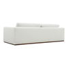 Rue Sleeper Sofa Off White, Sofa Bed by Moe's Home, 97.5" width x 25" height x 40.5" depth thumbnail 2