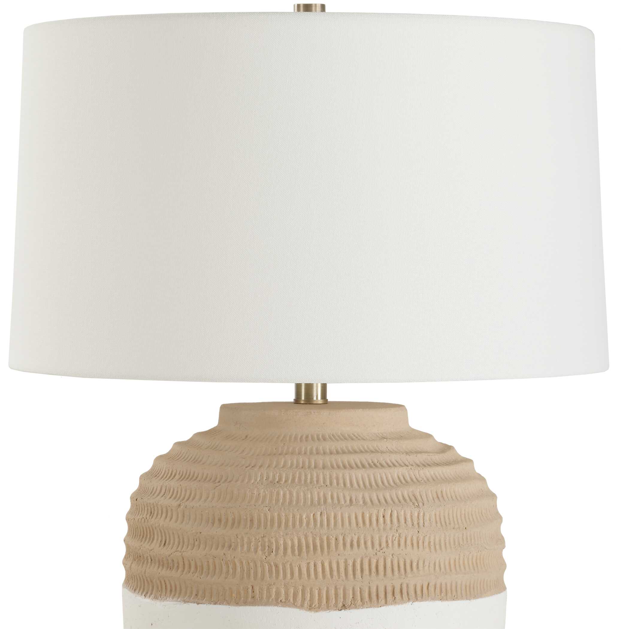 Bellaby Terracotta Table Lamp large image 