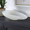 Marchena White Bowl, Decorative Tray by Uttermost, 16" width x 4.5" height x 10" depth thumbnail 3