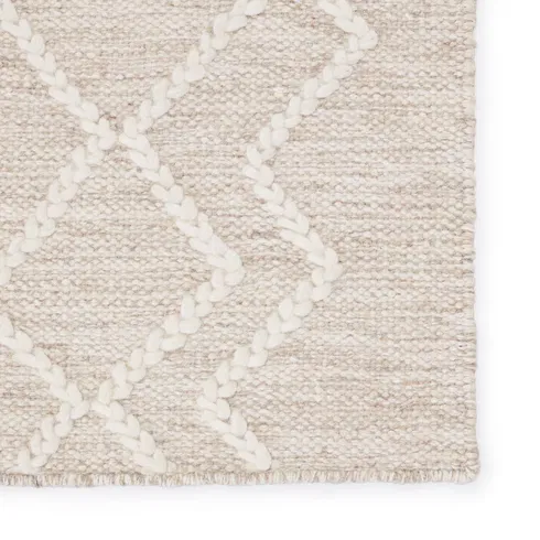 Jaipur Living Moab Natural Geometric Light Gray/ Ivory Area Rug 5