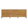 Atley Sideboard Brown, Sideboards & Buffet by Dovetail, 95.5" width x 34.2" height x 19.25" depth thumbnail 4