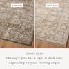 Magnolia Home by Joanna Gaines x Loloi Pace Rug, 5'3" length x 5'3" width thumbnail 4