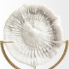Sandy III (Large) 8L x 4W White Coastal Sand Dollar Object, Decorative Object by Mercana, 8.07" length x 3.94" width x 15.16" height thumbnail 5
