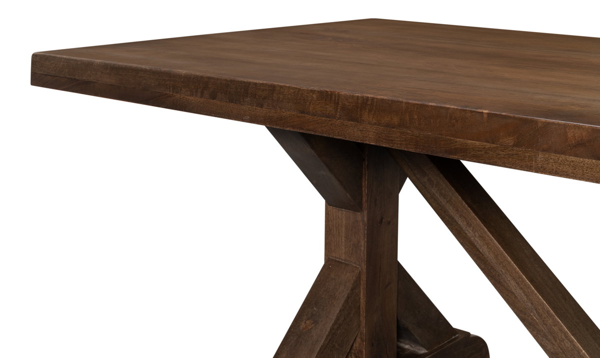 Silas Dining Table, by Sarreid, 3'3" length x 7'11" width x 2'7" height View 5