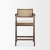 Indie Medium Brown with Cane Counter Stool thumbnail 2