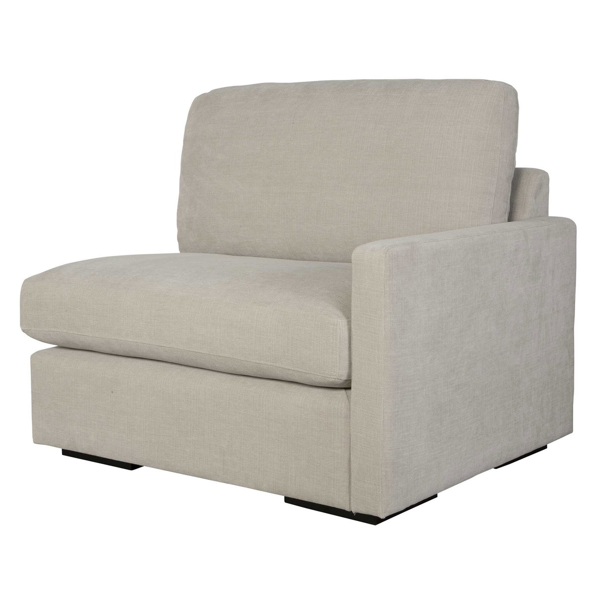 Refuge Sand Right Arm Facing Sofa, Sofas & Sectional by Uttermost, 43.25" width x 30" height x 37.5" depth View 4