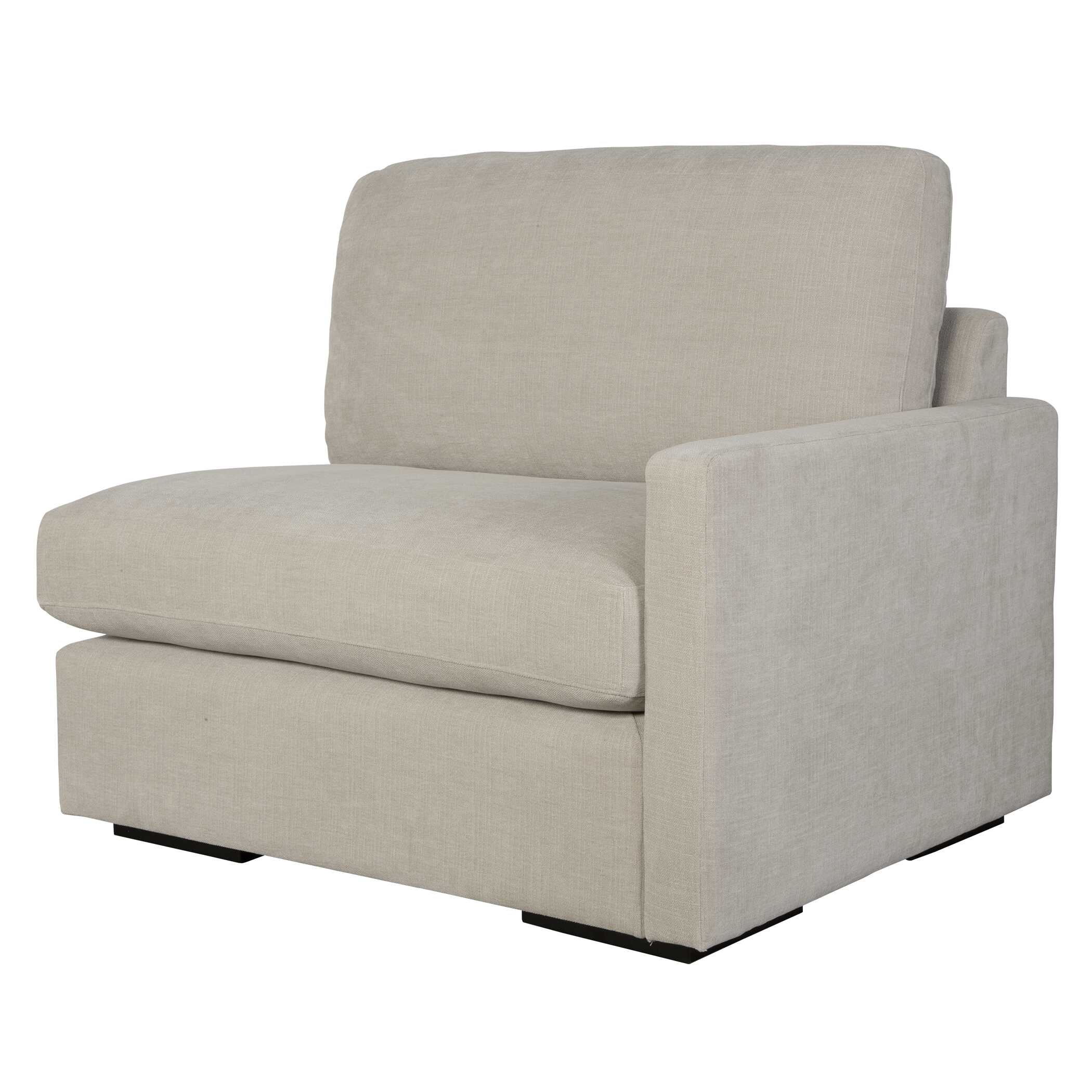 Refuge Sand Right Arm Facing Sofa large image 