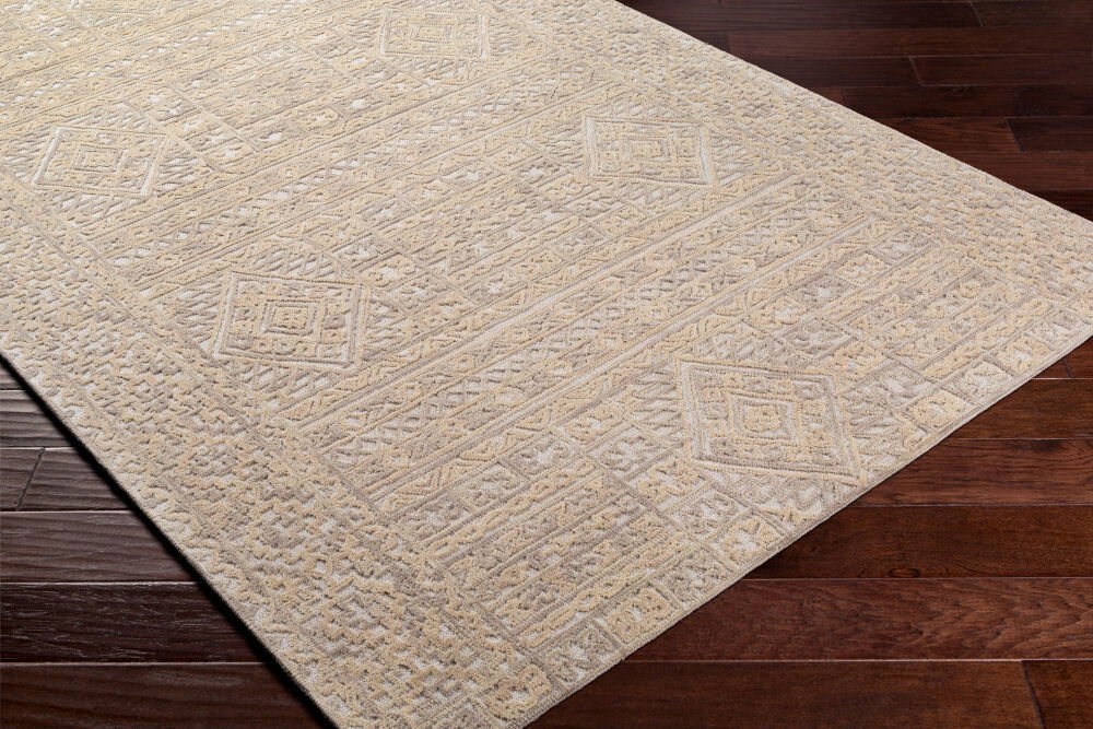 Oakland Handmade Rug, by Surya, 1'6" length x 1'6" width