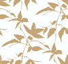 Persimmon Leaf Gold & White Wallpaper 0 Persimmon Leaf Gold & White Wallpaper thumbnail 0