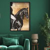 Taming the Rhythm Gold I - With Hand-Applied Gold Leaf (Gold Leaf), Art by Oliver Gal,  30x45 thumbnail 3