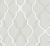 Double Damask Silver Wallpaper, by York Wall, 27' length x 2'3" width x 0.02" depth thumbnail 1