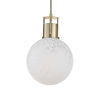 Huch 1 Light White Glass Pendant thumbnail 3