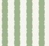 Scalloped Stripe Green Wallpaper thumbnail 0