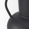 Tasya Small Matte Black Metal Vase thumbnail 7