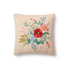 Rifle Paper Co. x Loloi Pillows Pillow, Decorative Pillow, 18" length x 18" width thumbnail 1
