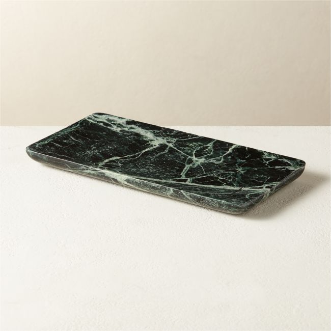 Online Designer Bathroom Jules Green Marble Tank Tray