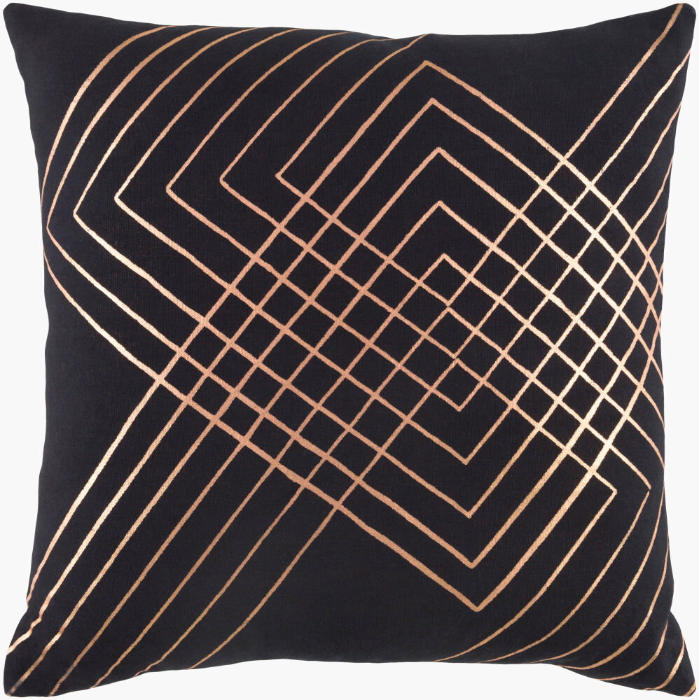 Crescent Accent Pillow, Decorative Pillow by Surya, 22" length x 22" width