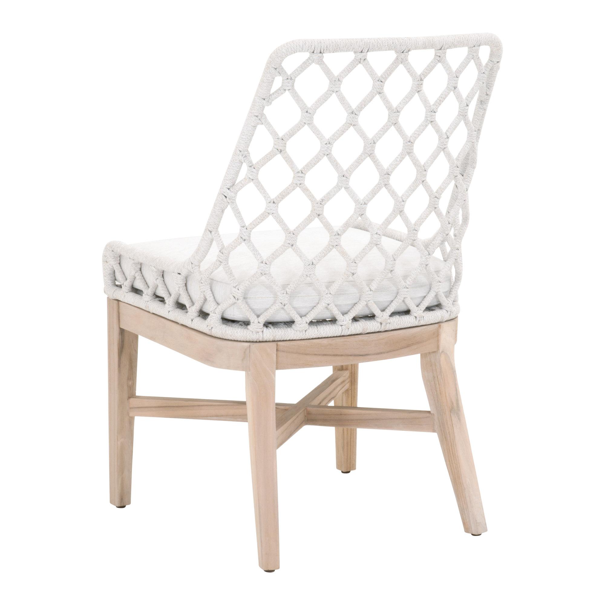 Lattis Outdoor Dining Chair, by Essentials for Living, 22" width x 35.75" height x 23.5" depth View 4