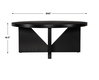 Nadette Espresso Coffee Table, by Uttermost, 40" width x 16.5" height x 40" depth thumbnail 3