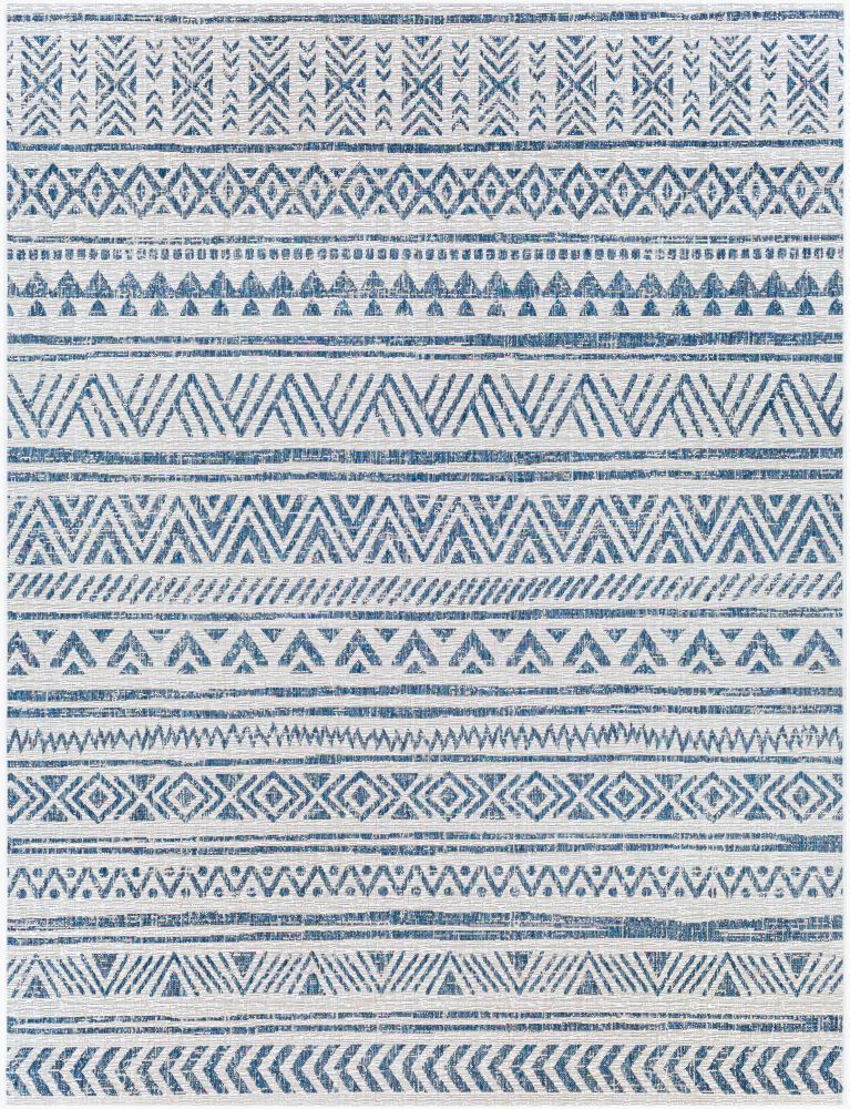 Eagean Machine Woven Rug, by Surya, 5'10.87" length x 4'3.18" width