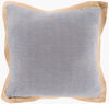 Jute Flange Accent Pillow thumbnail 0