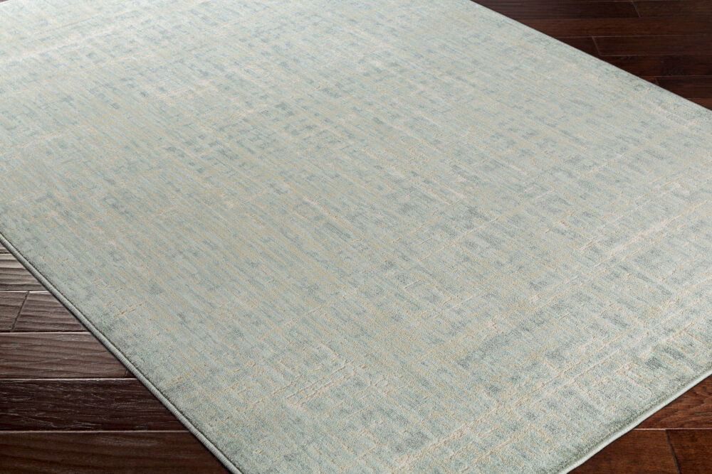 Serene Machine Woven Rug, by Surya, 7'3" length x 5'3" width