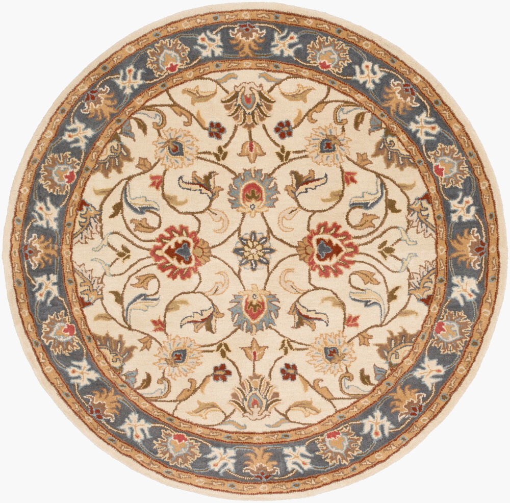 Caesar Handmade Rug, by Surya, 6' length x 6' width