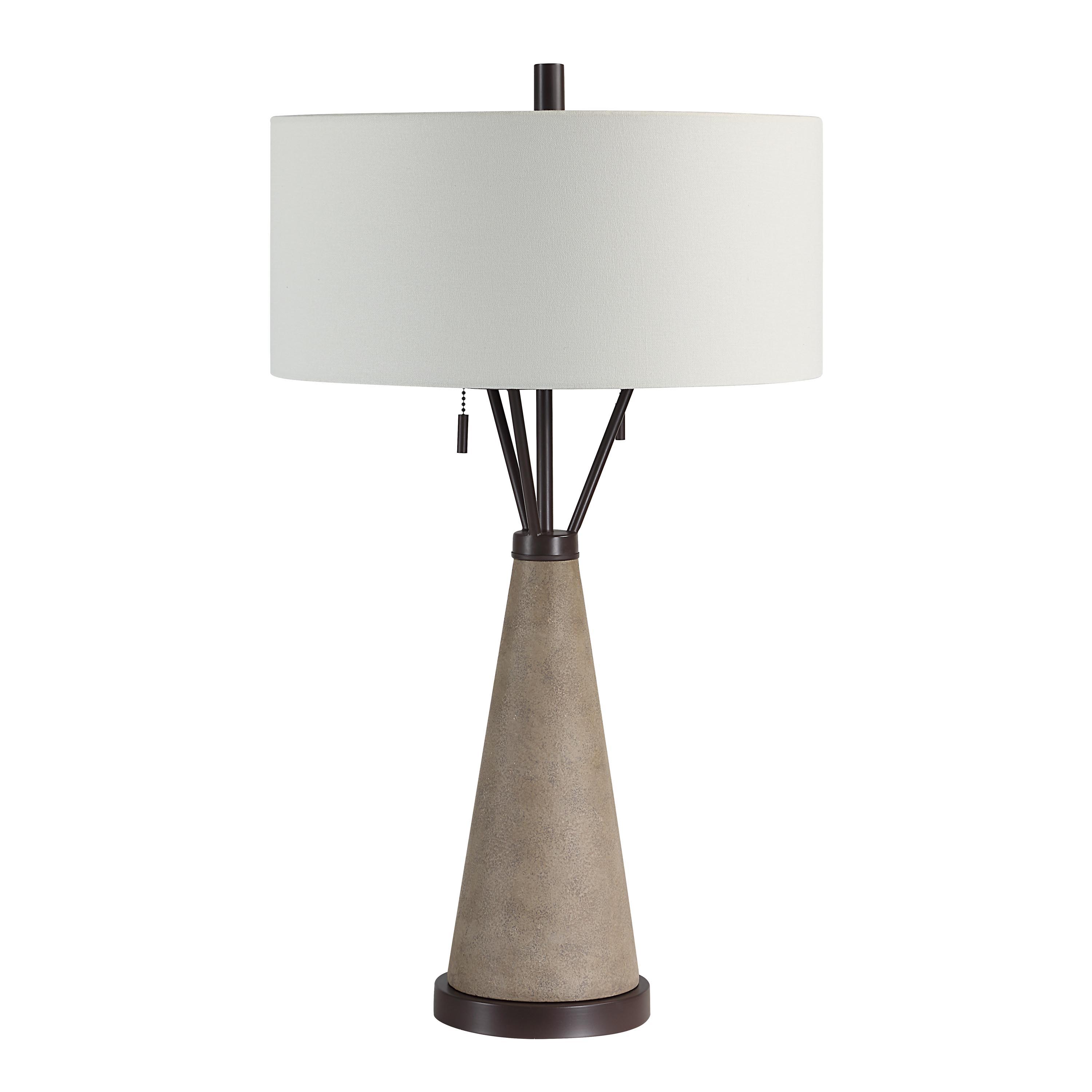 Lourdes, Table Lamp by Renwil, 29.25" height x 17" depth View 2