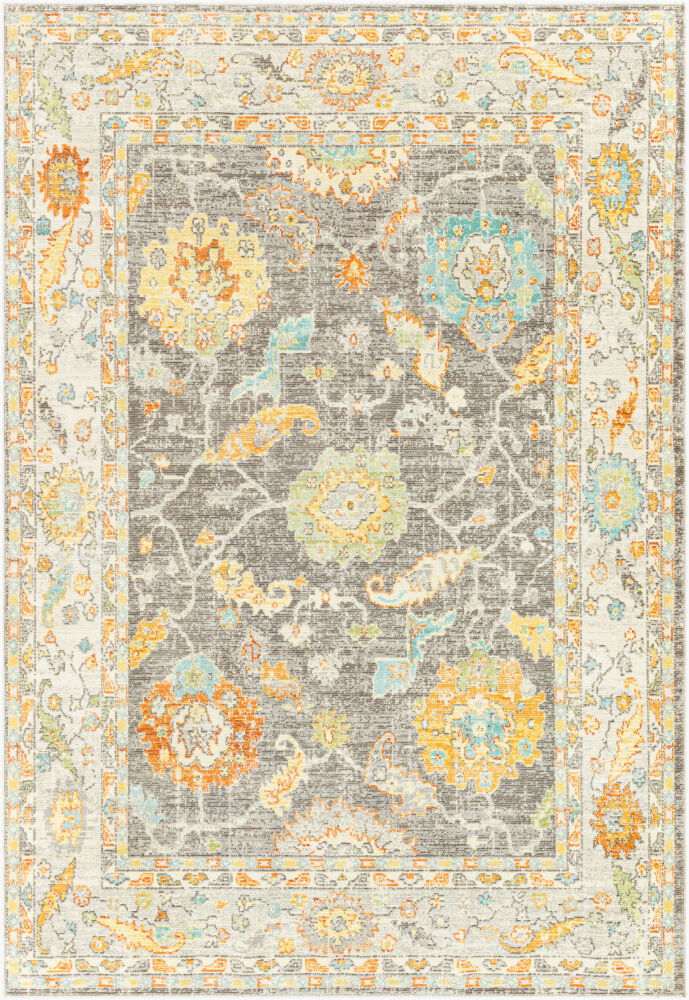 Bodrum Machine Woven Rug, by Surya, 1'3.75" length x 1'3.75" width
