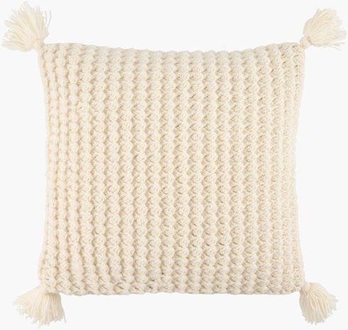 Makrome Accent Pillow