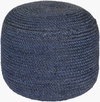 Tropics Pouf, Ottoman by Surya, 20" width x 17" height thumbnail