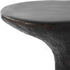 Milan Outdoor Dark Bronze Drink Table, Outdoor Table by Uttermost, 11.75" width x 1'10" height x 10.75" depth thumbnail 7