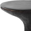 Milan Outdoor Dark Bronze Drink Table, Outdoor Table by Uttermost, 11.75" width x 1'10" height x 10.75" depth thumbnail 7
