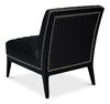 Agave Slipper Chair,Distilled Lthr, Blk, Seating by Sarreid, 27" length x 32" width x 33" height thumbnail 11