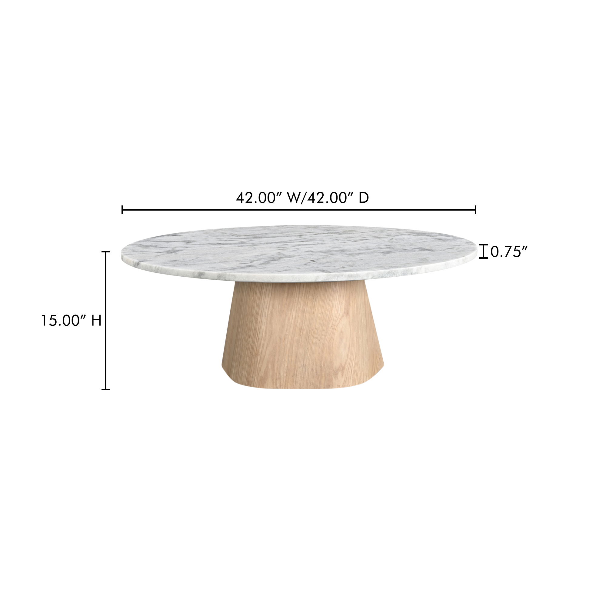 Evelyn Coffee Table Ashen Grey Matrix large image 