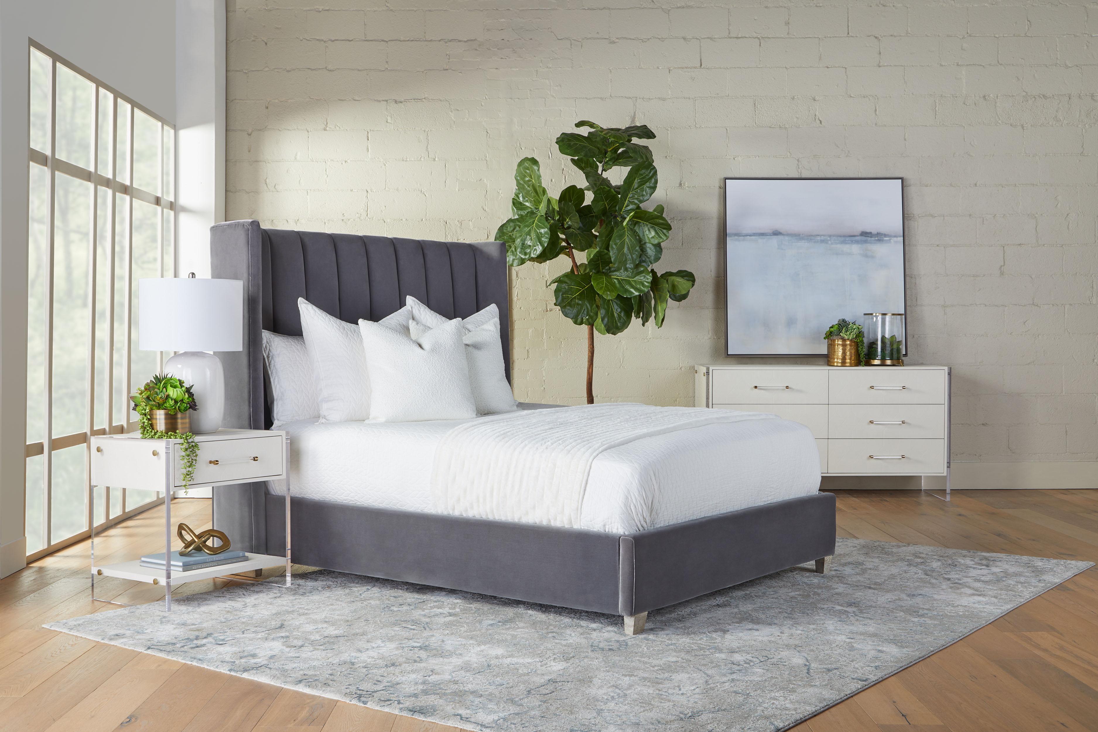 Chandler Queen Bed, by Essentials for Living, 71.25" width x 61.75" height x 87" depth View 17