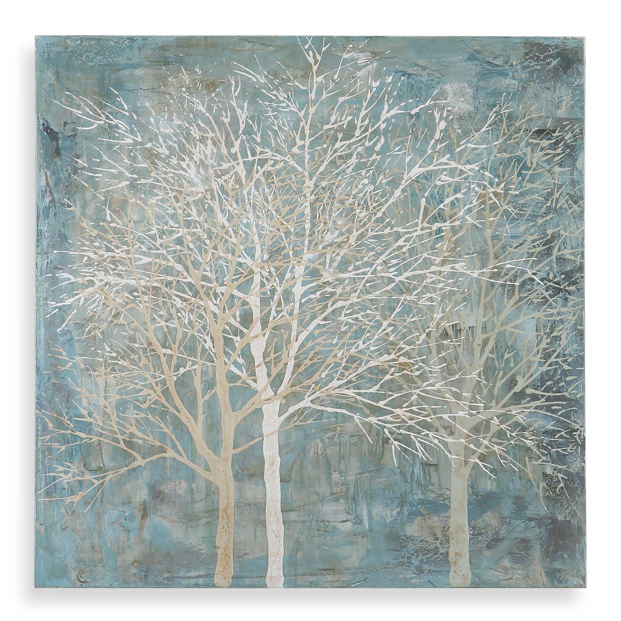 Muted Silhouette Canvas Art large image 