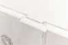 Crested Wall Cabinet White/White Finish thumbnail 7