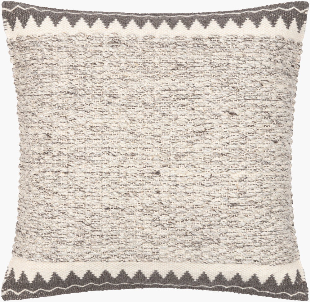 Faroe Lumbar Pillow Poly, Decorative Pillow by Surya, 14" length x 22" width