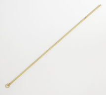 Online Designer Bedroom Brass Drapery Wand, Drapery Wand, One Size