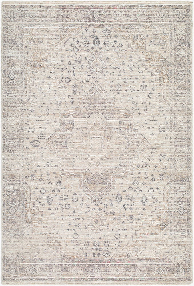 Seclusion Machine Woven Rug, by Surya, 7'4.58" length x 4'11.84" width
