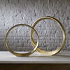 Jimena Gold Ring Sculptures Set/2 thumbnail 4