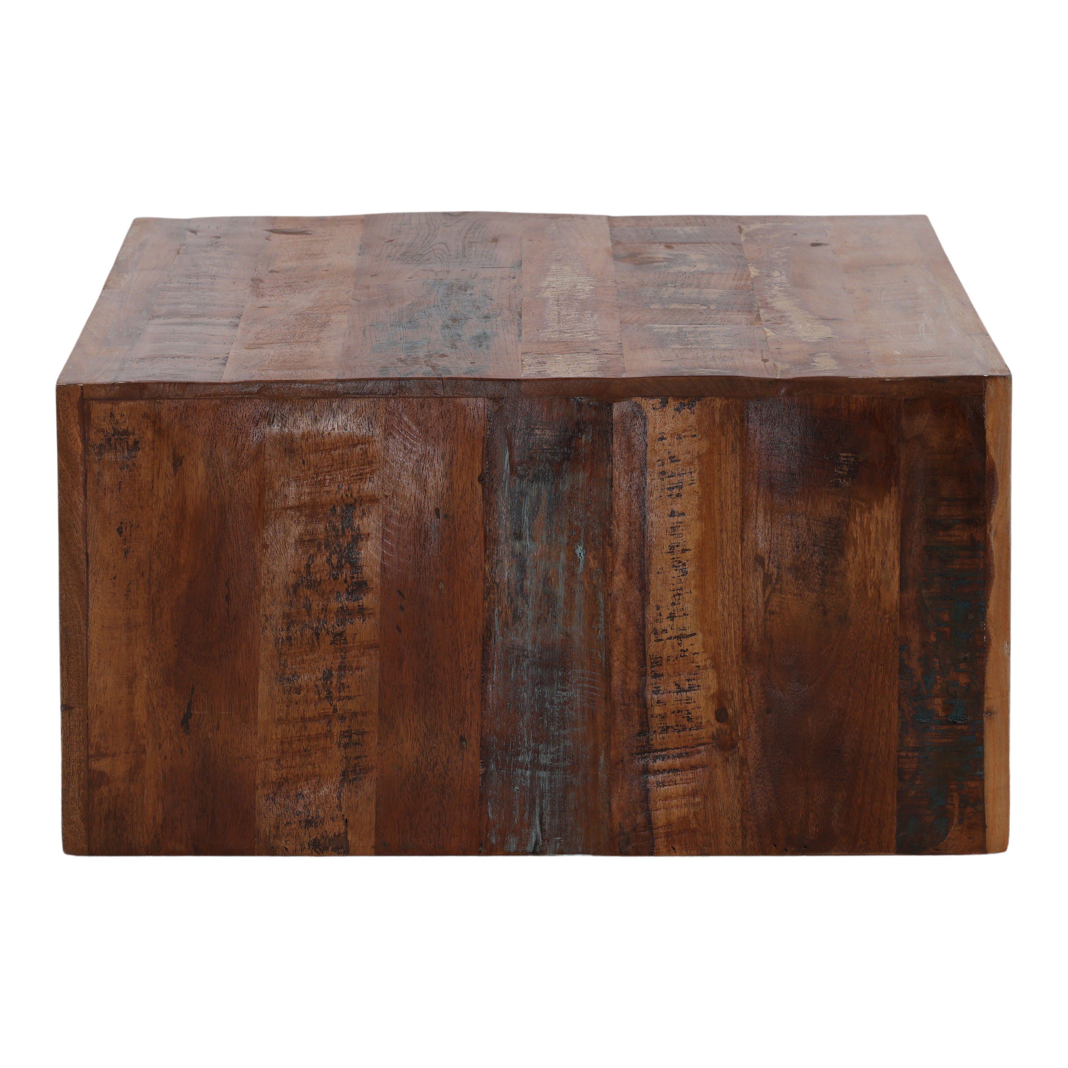 Sylvan Coffee Table Brown, by Dovetail, 48" width x 16" height x 32" depth View 3
