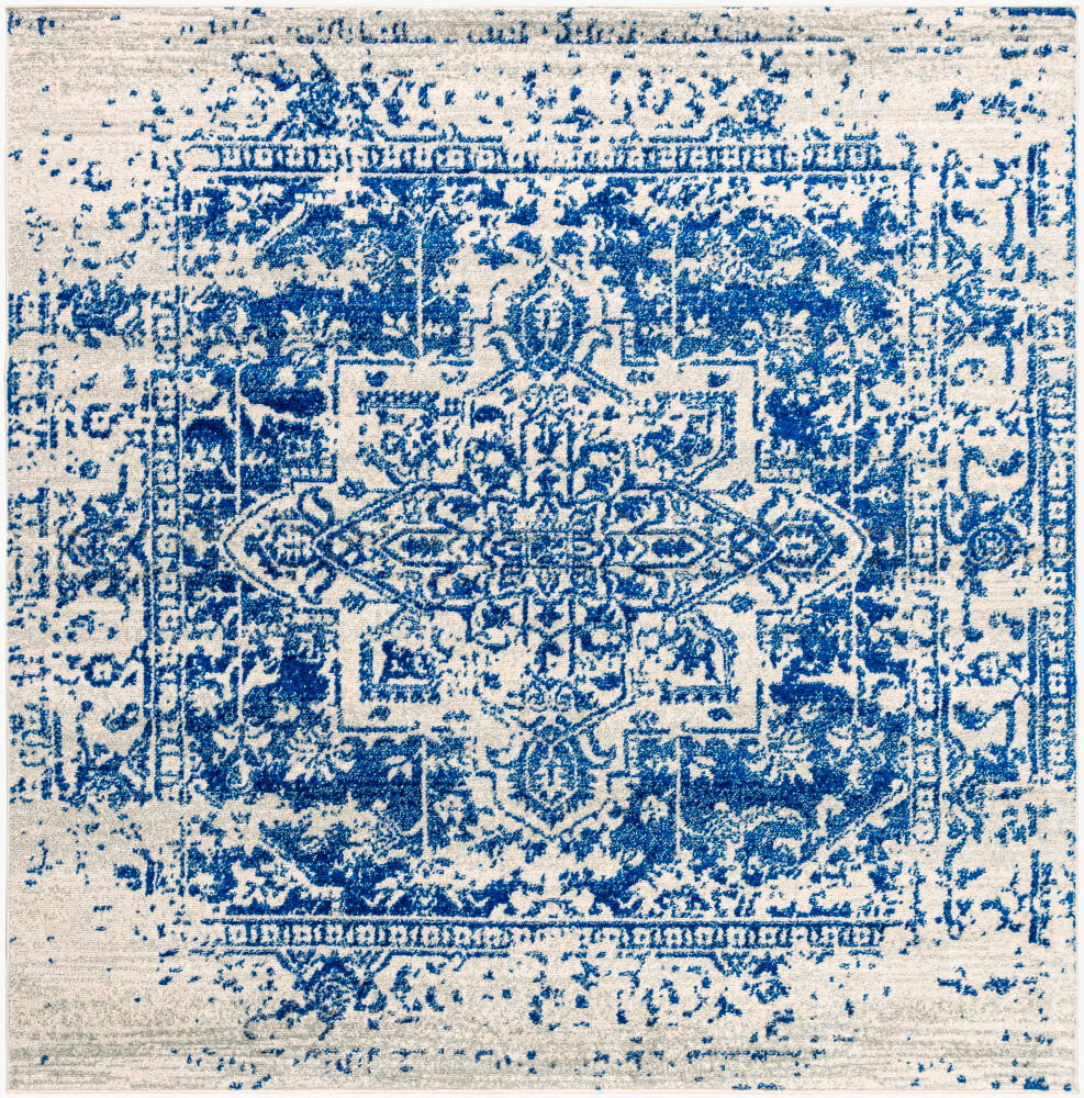 Harput Machine Woven Rug, by Surya, 6'6.74" length x 6'6.74" width